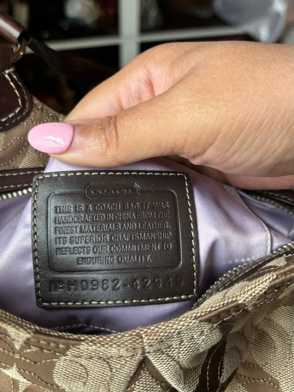 🤎COACH Gramercy Op Art Bag & Wallet🤎